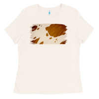 Bone Cowhide Lightbrown Ladies Tee - Jasminsmagicworld
