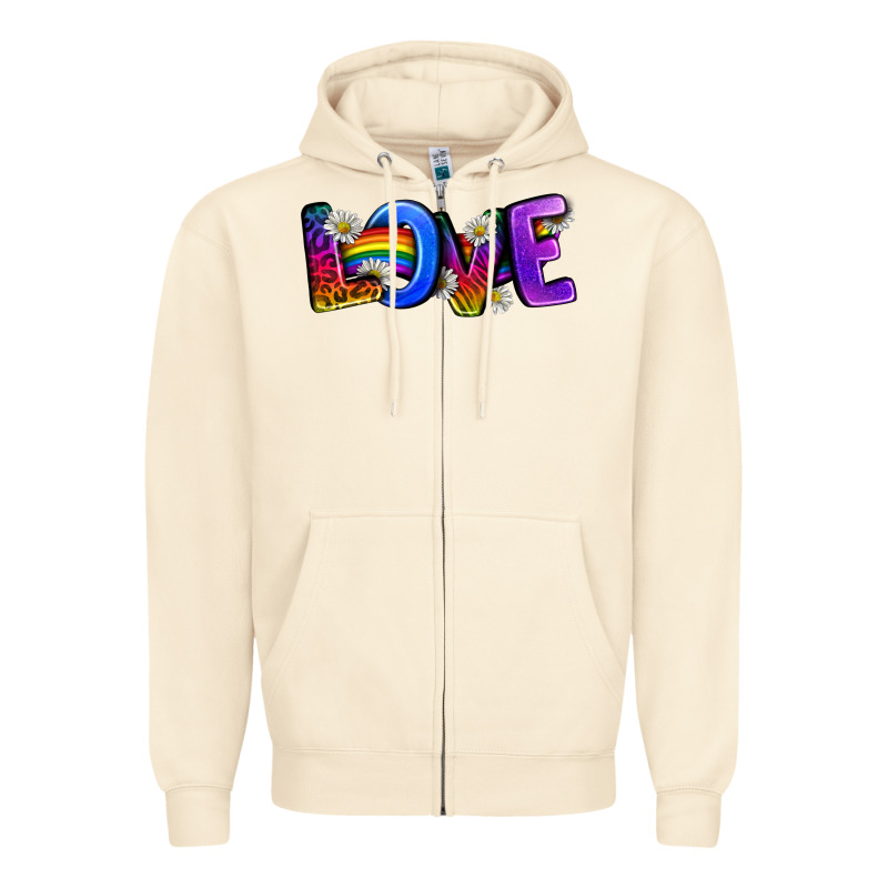 Western Love Lgbtq+ Zipper Hoodie by BundleAndBundleShop | Teevron