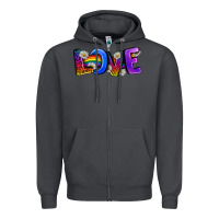 Smoke Western Love LGBTQ+ Zipper Hoodie - BundleAndBundleShop