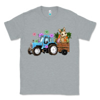 Heather Grey easter tracktor bunny carrot flowers  egg Classic Tee - RanaPortraitStore