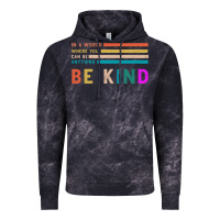 Cloud Black Be Kind Vintage Hoodie - Bettercallsaul