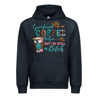Navy i pretend coffee helps but i'm still a bitch Urban Hoodie - Artiststas