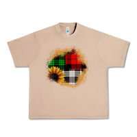 Burro sunflower christmas patch3 Urban Heavy Tee - JahusDesignShop