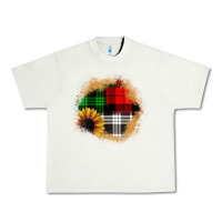Sunflower Christmas Patch3 Urban Heavy Tee | Teevron