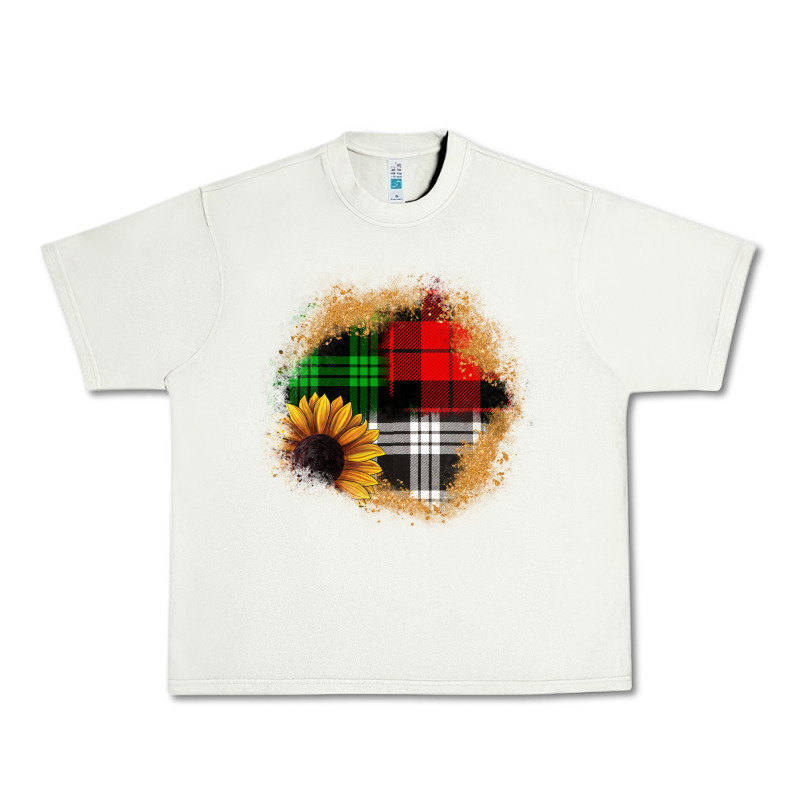 Sunflower Christmas Patch3 Urban Heavy Tee by JahusDesignShop | Teevron