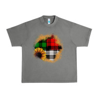 Tornado sunflower christmas patch3 Urban Heavy Tee - JahusDesignShop