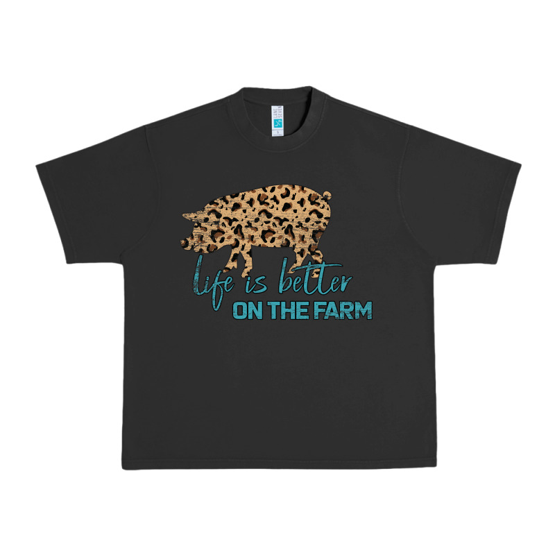 Life Is Better On The Farm Urban Heavy Tee by Bettercallsaul | Teevron