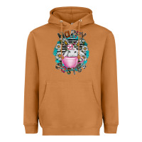 Meerkat Happy Easter Heavyweight Hoodie - CowhideDigitalArt