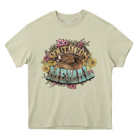 Mossy southern memal western flowers Heavy Core Tee - NancyCooperArtShop