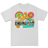 Dove Grey hello kindergarten Premium Tee - NancyCooperArtShop