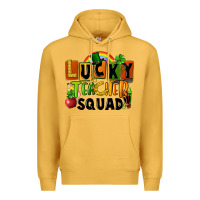 Mustard lucky teacher squad St. Patricks Day Premium Hoodie - FaDigitalArtStudio