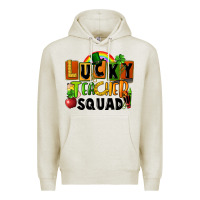 Oatmeal Heather lucky teacher squad St. Patricks Day Premium Hoodie - FaDigitalArtStudio