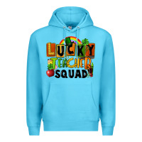 Ocean Blue lucky teacher squad St. Patricks Day Premium Hoodie - FaDigitalArtStudio
