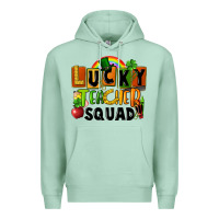 Seafoam lucky teacher squad St. Patricks Day Premium Hoodie - FaDigitalArtStudio