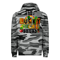 Slate Camo lucky teacher squad St. Patricks Day Premium Hoodie - FaDigitalArtStudio