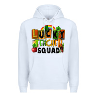 White lucky teacher squad St. Patricks Day Premium Hoodie - FaDigitalArtStudio
