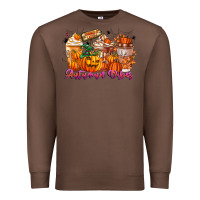Chestnut Thanks A Latte Autumn Vibes Premium Sweatshirt - CowhideDigitalArt
