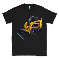 Black Skid Steer Loader Classic Tee - LillyAllenDesigns