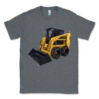 Charcoal Heather Skid Steer Loader Classic Tee - LillyAllenDesigns