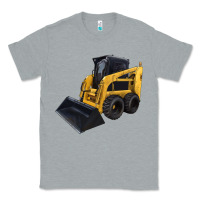 Heather Grey Skid Steer Loader Classic Tee - LillyAllenDesigns
