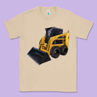 Skid Steer Loader Classic Tee Designed By Lillyallendesigns