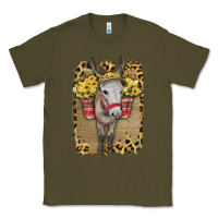 Donkey With Sunflowers Classic Tee | Teevron