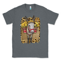 Charcoal Heather Donkey With Sunflowers Classic Tee - Bettercallsaul