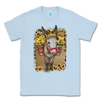 Dusty Blue Donkey With Sunflowers Classic Tee - Bettercallsaul