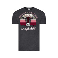 Vintage Black Not My Pasture Not My Bullshit Vintage Tee - Bettercallsaul