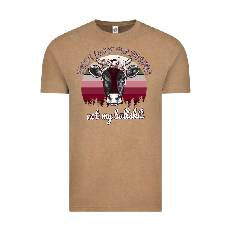 Not My Pasture Not My Bullshit Vintage Tee by Bettercallsaul | Teevron