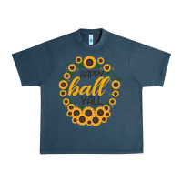 Midnight Navy Happy Fall Sunflowers Urban Heavy Tee - Bettercallsaul