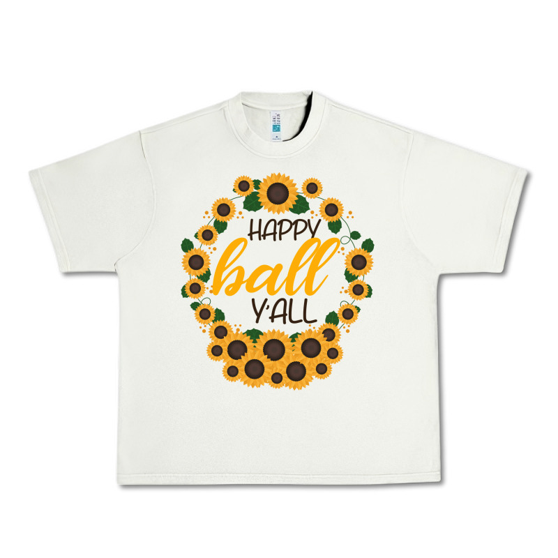 Happy Fall Sunflowers Urban Heavy Tee by Bettercallsaul | Teevron