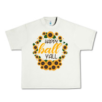Pistachio Happy Fall Sunflowers Urban Heavy Tee - Bettercallsaul