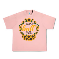 Salmon Happy Fall Sunflowers Urban Heavy Tee - Bettercallsaul