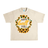 Sandshell Happy Fall Sunflowers Urban Heavy Tee - Bettercallsaul