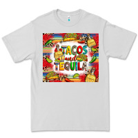 Dove Grey tacos and tequila Premium Tee - RanaPortraitStore