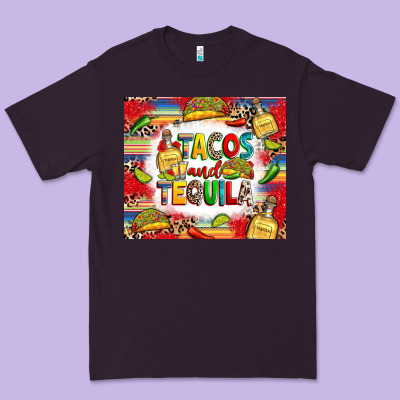 Tacos And Tequila Premium Tee Designed By Ranaportraitstore