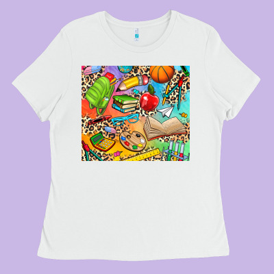 School Elements Ladies Tee Designed By Nancycooperartshop