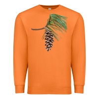 Carrot white pine cone Premium Sweatshirt - LillyAllenDesigns