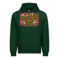 Forest Green cinco de mayo bullskull and cactus Urban Hoodie - Artiststas