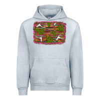 Heather Grey cinco de mayo bullskull and cactus Urban Hoodie - Artiststas