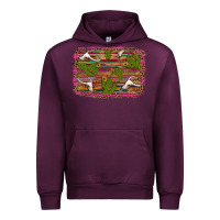 Mauve Wine cinco de mayo bullskull and cactus Urban Hoodie - Artiststas