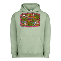 Pigment Oil Green cinco de mayo bullskull and cactus Urban Hoodie - Artiststas