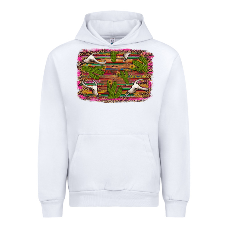 Cinco De Mayo Bullskull And Cactus Urban Hoodie by Artiststas | Teevron