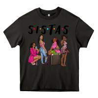 Asphalt sista sisters afro black women Heavy Core Tee - NancyCooperArtShop
