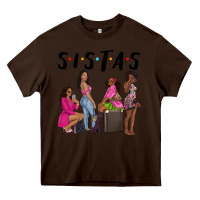 Chocolate Brown sista sisters afro black women Heavy Core Tee - NancyCooperArtShop