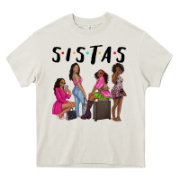 Cream sista sisters afro black women Heavy Core Tee - NancyCooperArtShop