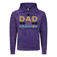 Cloud Purple i have two titles dad and grandpa Vintage Hoodie - Bettercallsaul
