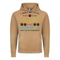 I Have Two Titles Dad And Grandpa Vintage Hoodie | Teevron
