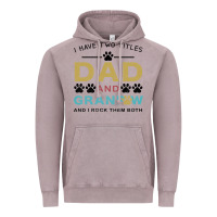 Vintage Zinc i have two titles dad and grandpa Vintage Hoodie - Bettercallsaul